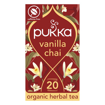 Pukka Organic Vanilla Chai Tea 20 per pack