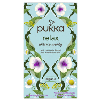 Pukka Organic Relax Tea With Chamomile 20 per pack
