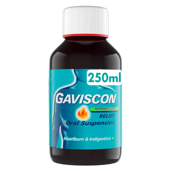 Gaviscon Flüssiges Sodbrennen & Verdauungsstörerleichterung Pfefferminzgeschmack 300 ml