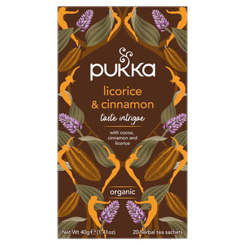 Pukka Organic Licorice & Cinnamon Tea 20 per pack