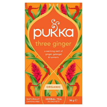 Pukka Organic Three Ginger Tea 20 per pack