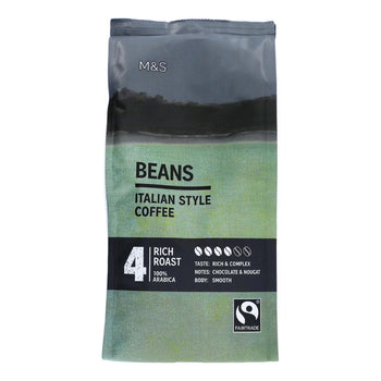 M&S Fairtrade de café italiano 227g