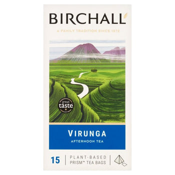 Birchall Virunga Thé après-midi 15 Sacs de thé Prism 15 par paquet