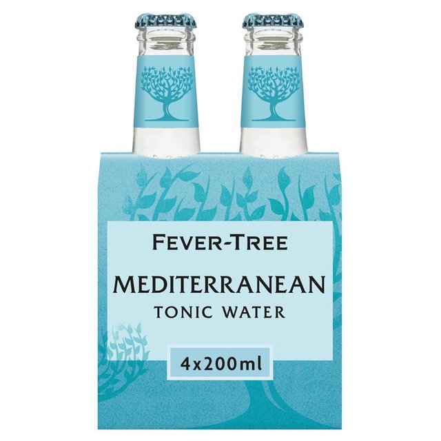 Fever-Tree Mediterranean Tonic Water 4 x 200ml