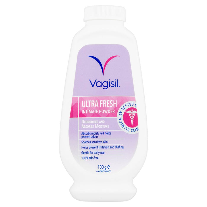 Vagisil ultra fresco en polvo íntimo 100g