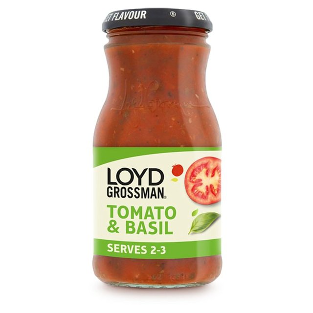 Loyd Grossman Tomaten & Basilikum Pasta Sauce 350G