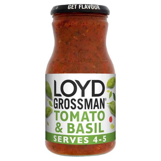 Loyd Grossman Salsa De Tomate Y Albahaca Para Pasta 660g 