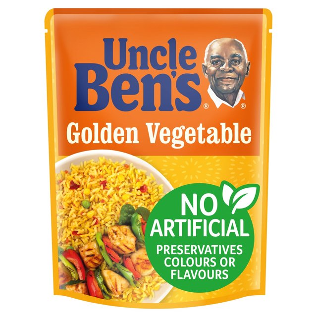 Uncle Bens Golden Vegetal Arroz Microondas 250g 
