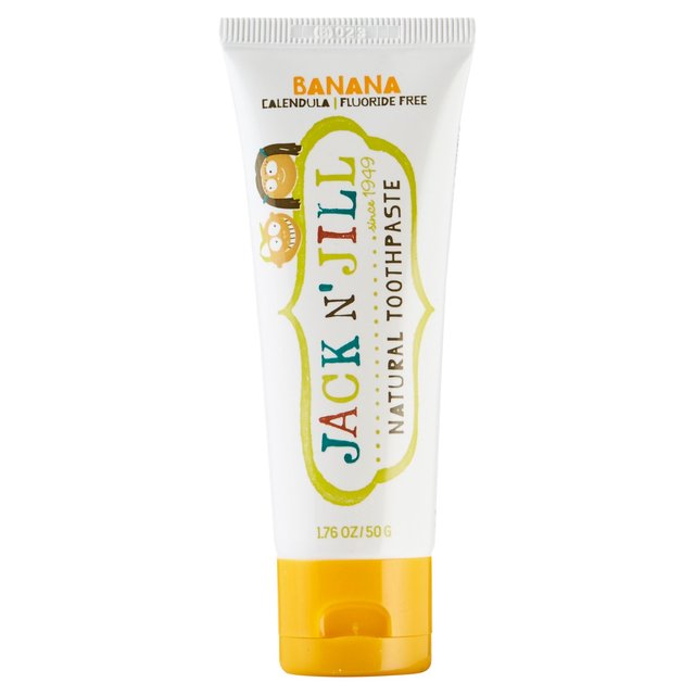 Jack N 'Jill Bananen -Zahnpasta mit natürlichen Aroma 50 ml