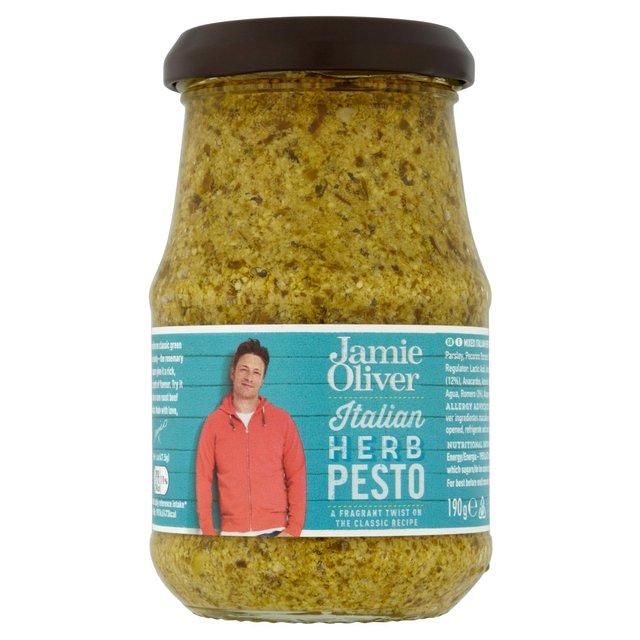 Pesto de hierbas italianas Jamie Oliver 190g 