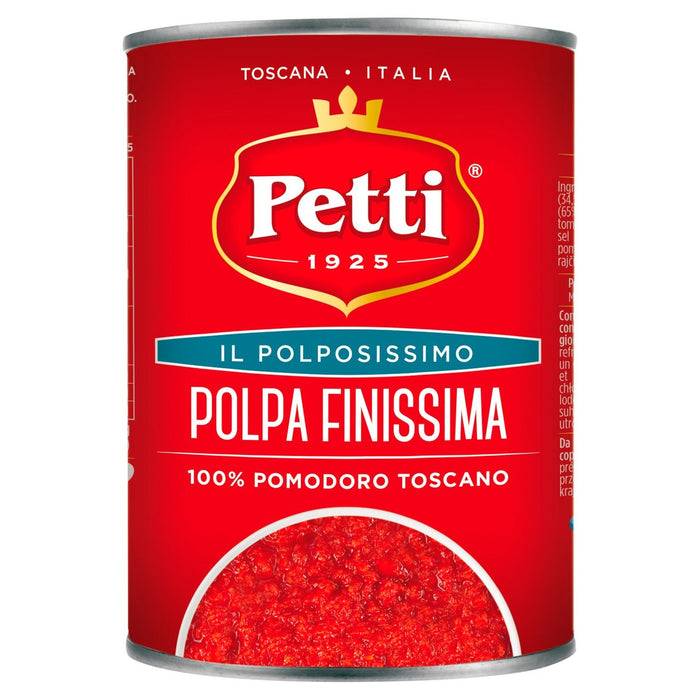 Petti 100% Tomates finamente picados italianos 400
