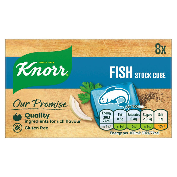 Knorr Cubitos de Caldo de Pescado 8 x 10g 