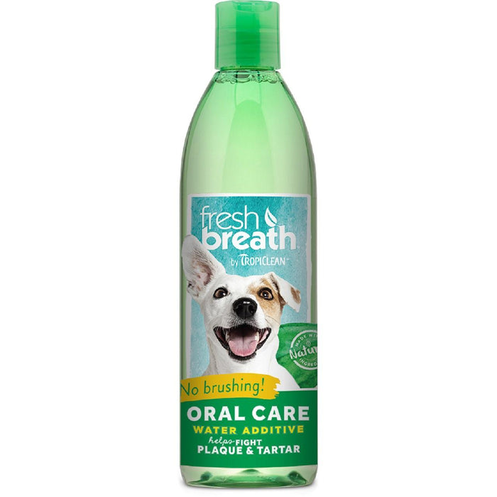 Tropiclean Dog & Cat Additif d'eau de souffle frais 473 ml