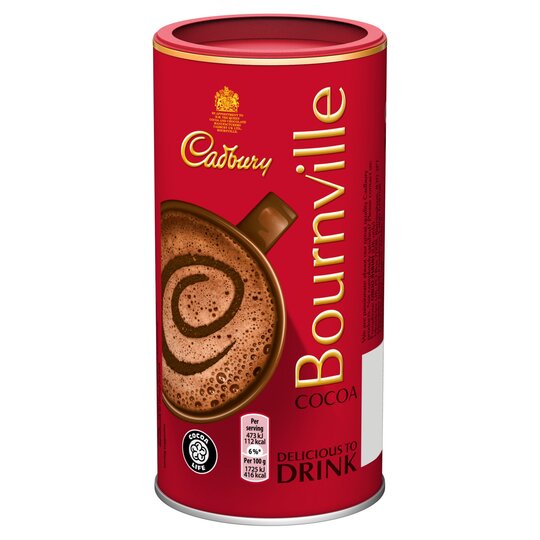 Cadbury Bournville Heiße Schokoladenkakaopulver 250g