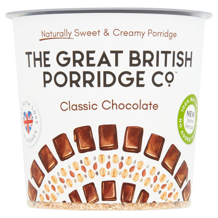 Der Great British Porridge Co Classic Chocolate Pot 60G